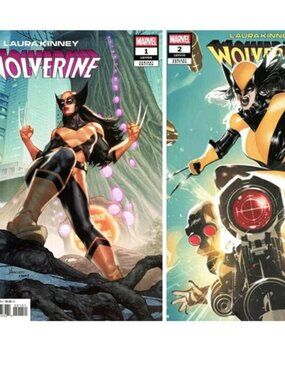 2024 Marvel Comics Laura Kinney Wolverine Jay Anacleto Variant #1 & Lobo Variant